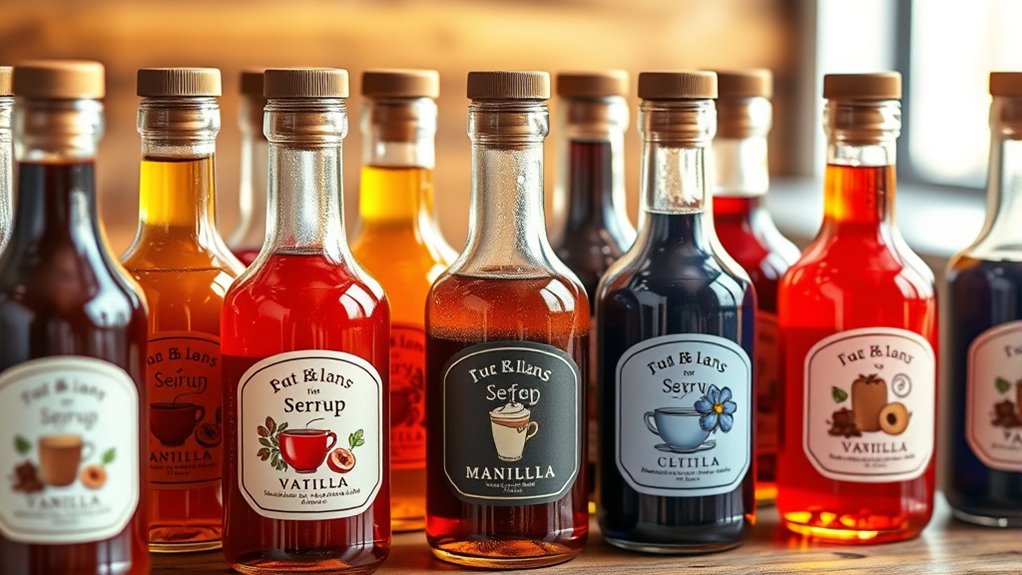 flavorful coffee syrup varieties