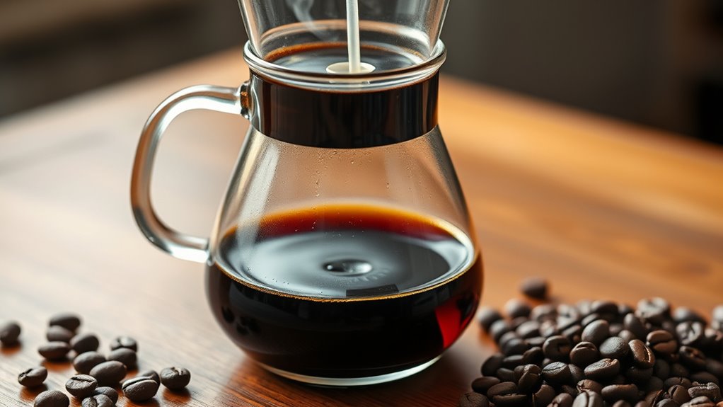 flavorful concentrated coffee experience