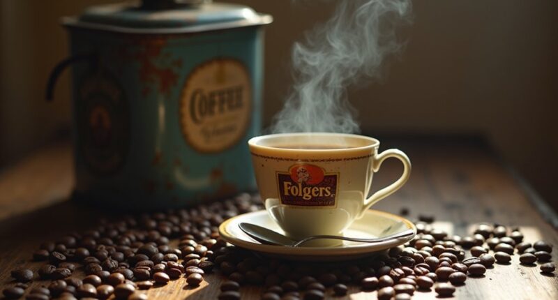 folgers coffee taste decline