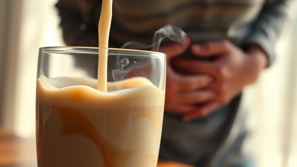 gastrointestinal discomfort from creamers