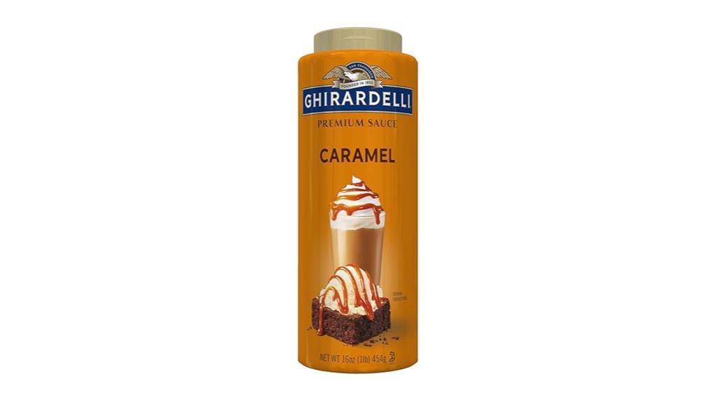 ghirardelli caramel sauce 16oz