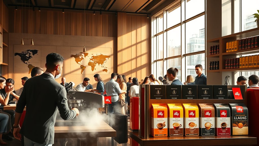 global coffee brand expansion