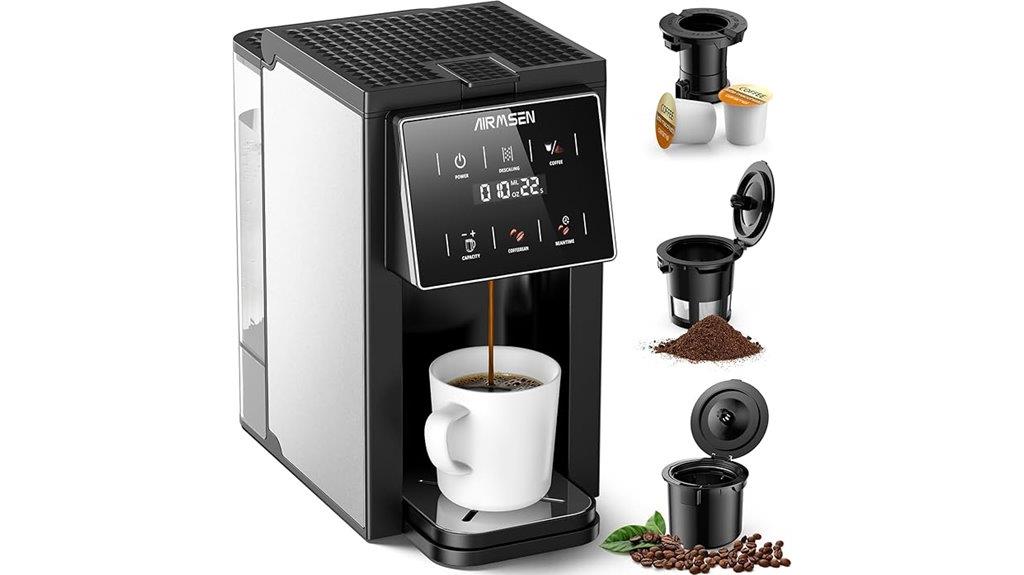 grind and brew coffee maker