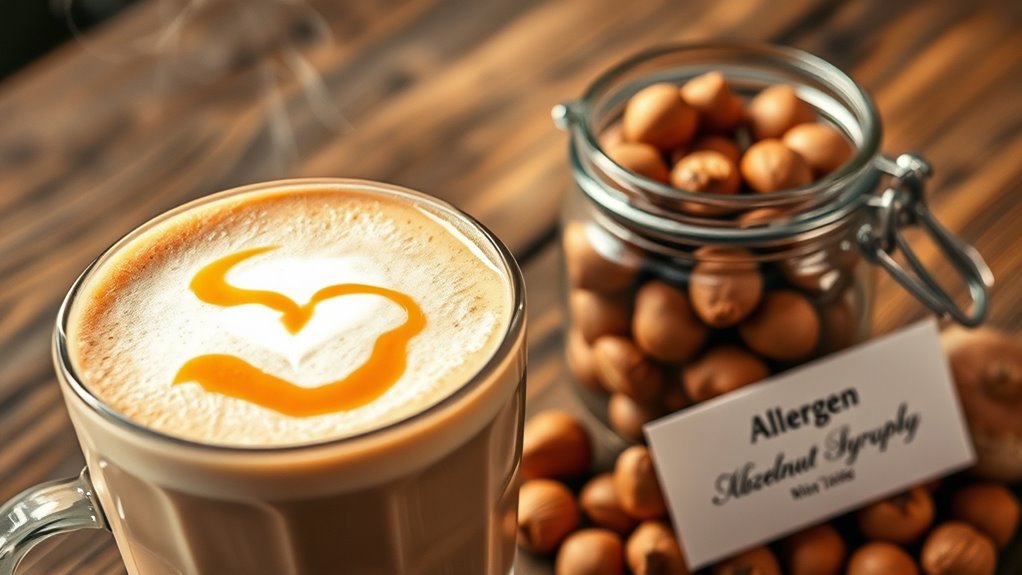 hazelnut allergy caution advised