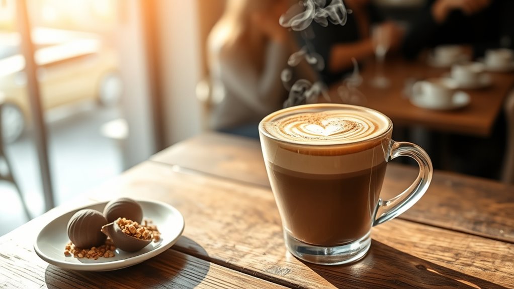 hazelnut mocha cozy delight