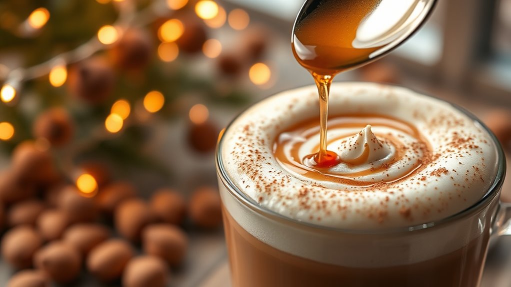 hazelnut seasonal drink promotions