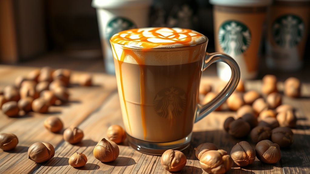 hazelnut syrup drink options