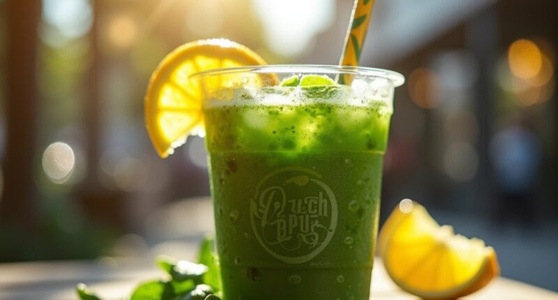 healthiest drink options available