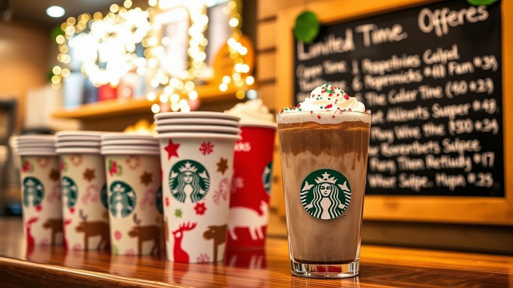 holiday drinks availability timeline