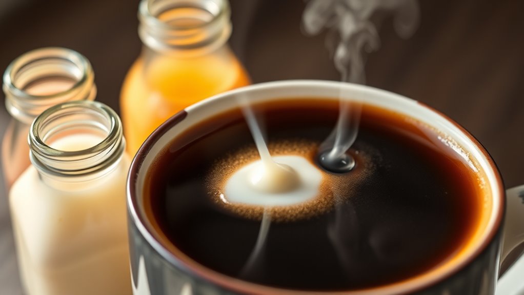 homemade flavored coffee creamers