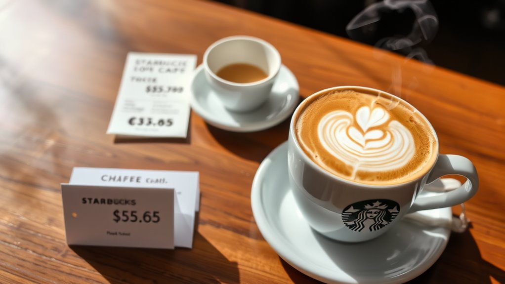 homemade lattes save money