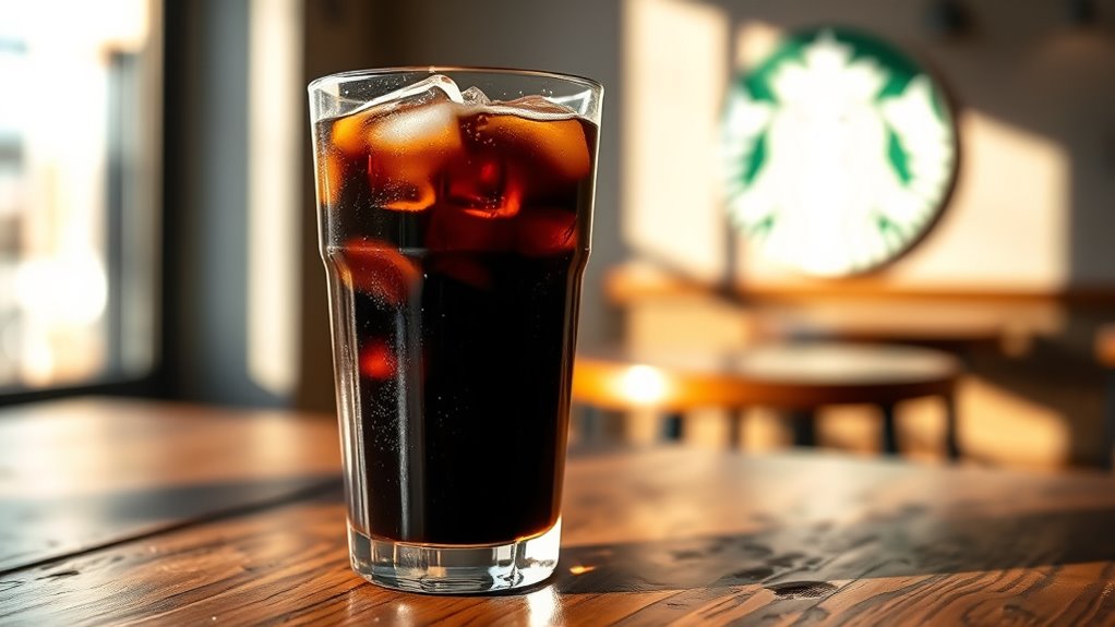 iced americano low calorie delight