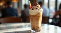iced coffee blended beverage