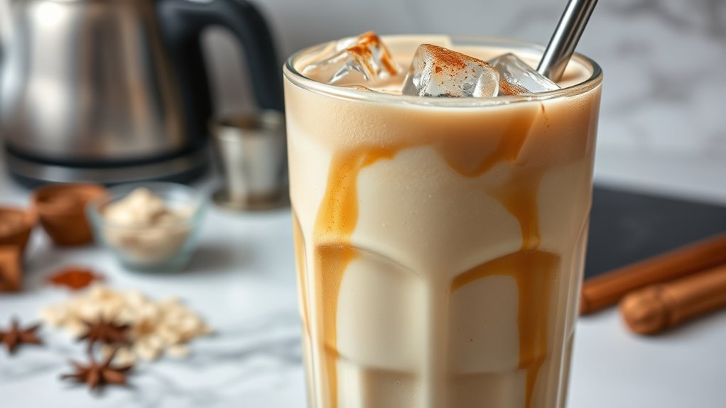 iced dirty chai recipe