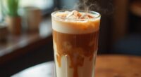 iced spiced tea latte