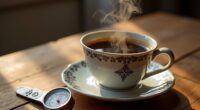 ideal coffee serving temperature