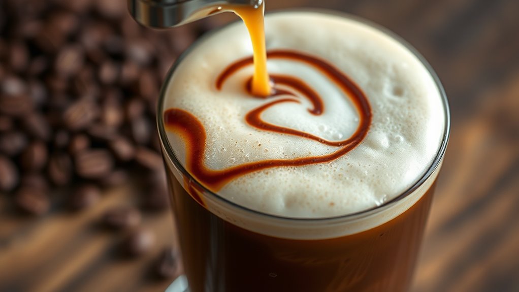 indulgent creamy smooth coffee