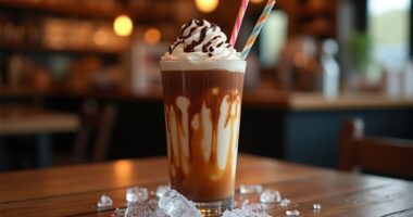 ingredients of a frappuccino