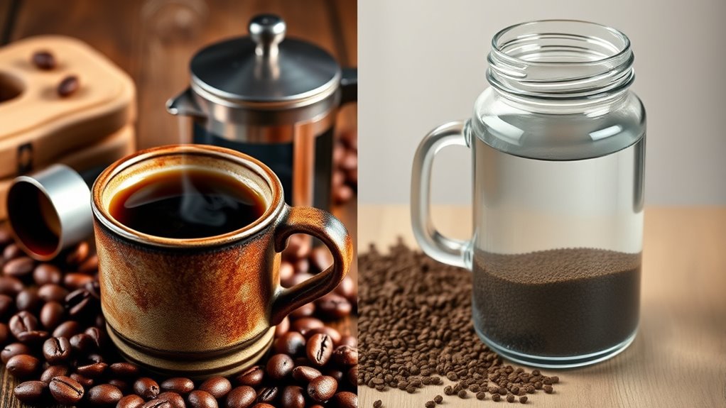 instant coffee convenience versus freshness