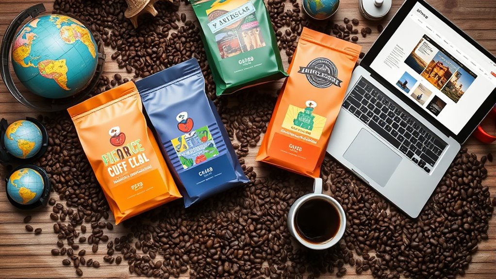 international coffee shipping options