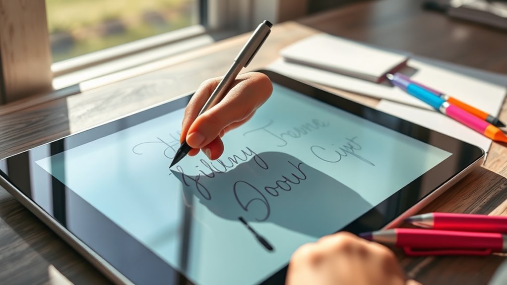 jot technology enhances handwriting recognition