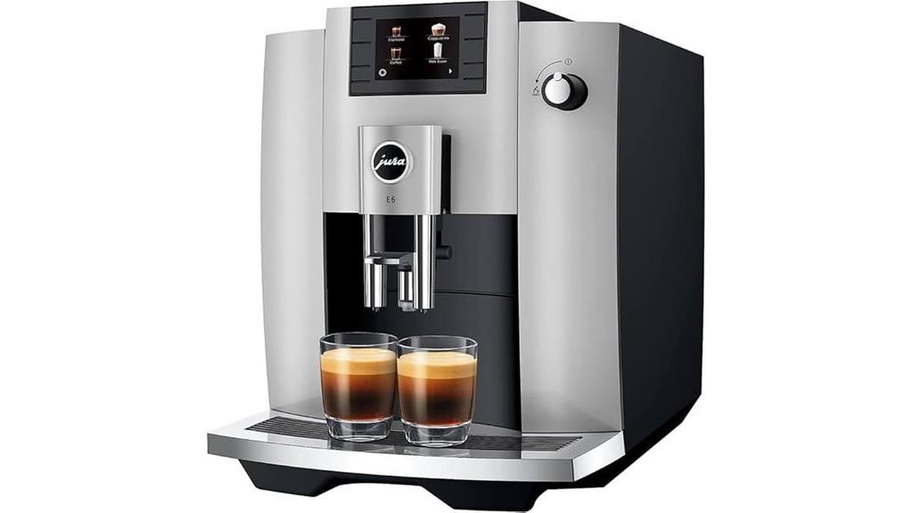 jura e6 platinum coffee machine