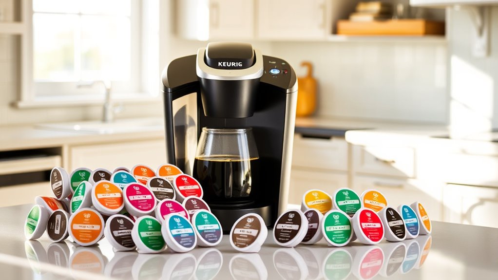 k carafe pods for brewing