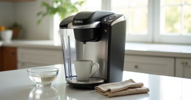 keurig coffee maker cleaning tips
