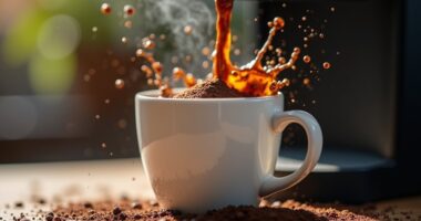 keurig coffee splatter issue