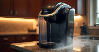 keurig heating water leak