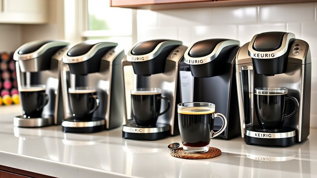 keurig models performance comparison