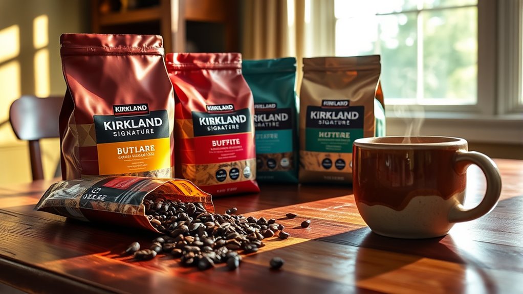 kirkland signature coffee selection