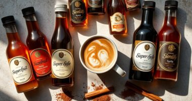 latte syrup recommendations for coffee