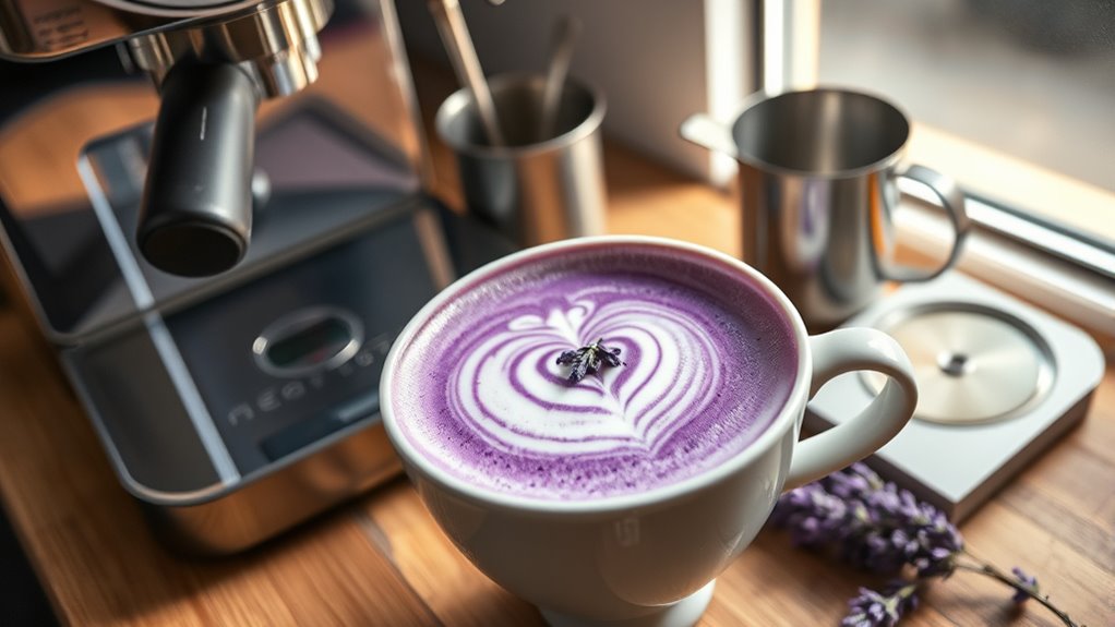 lavender latte preparation essentials