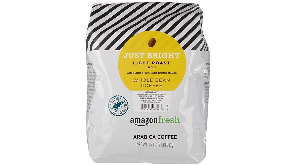 light roast whole bean coffee
