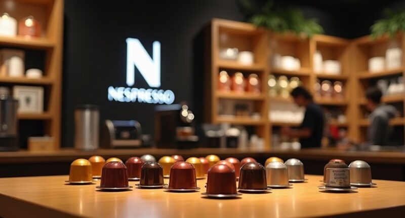 locations for nespresso capsules