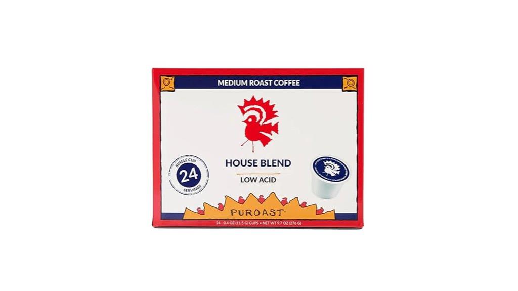 low acid coffee pods
