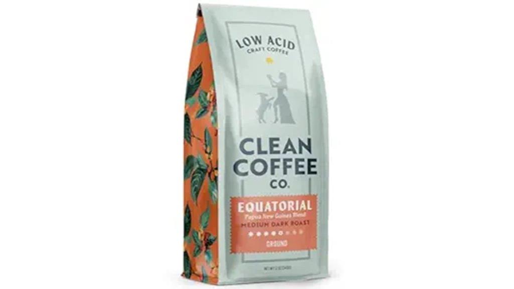 low acid medium dark roast
