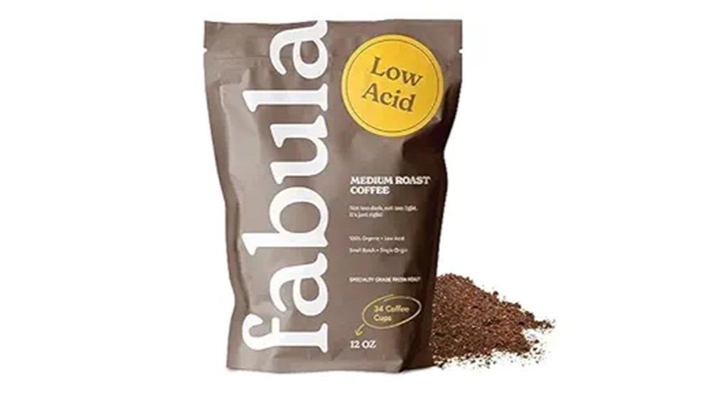 low acid organic coffee