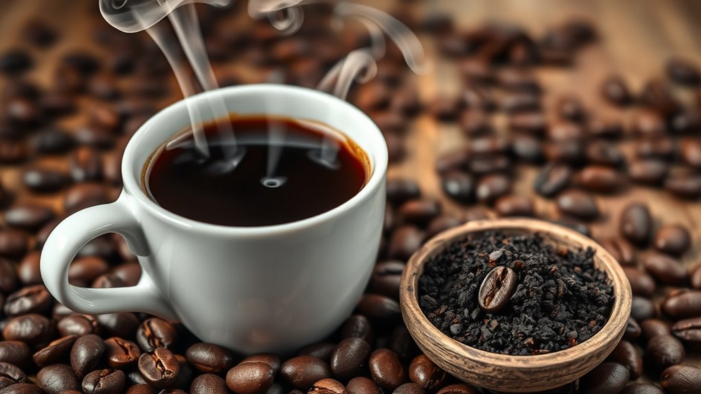 luxurious smooth tropical coffee