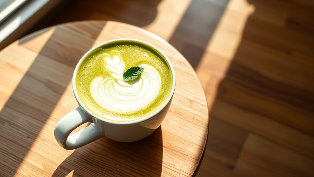 matcha latte non dairy options