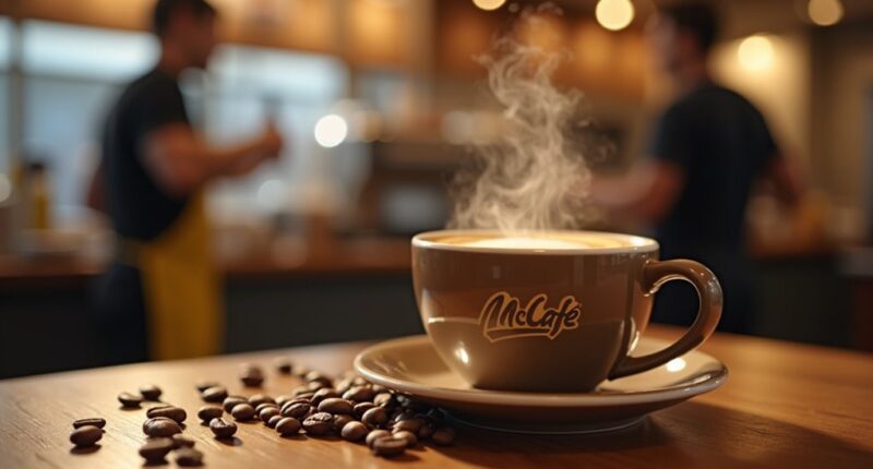 mccafe coffee origin location