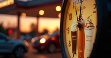 mcdonald s frappe service hours