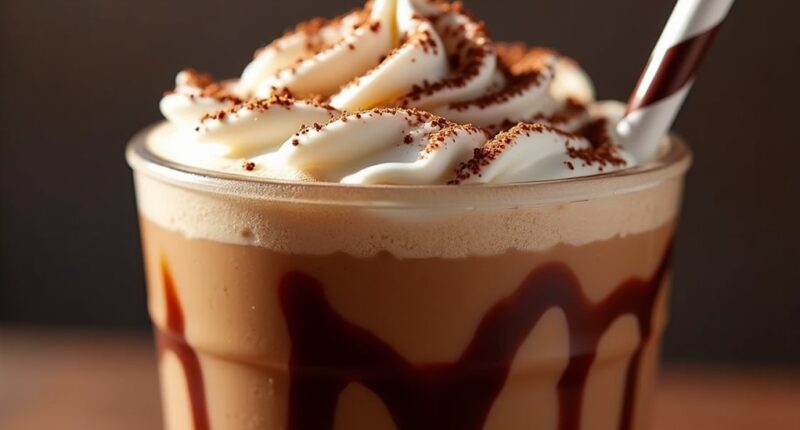 mcdonald s mocha frappe ingredients
