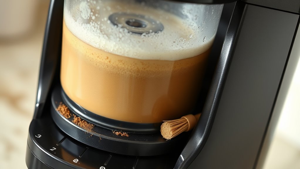 mineral buildup affects coffee