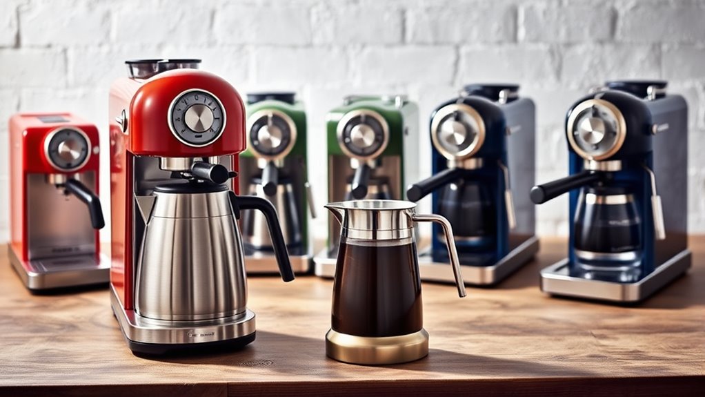 moccamaster coffee brewing options