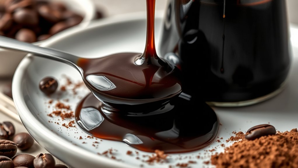 mocha syrup nutritional breakdown