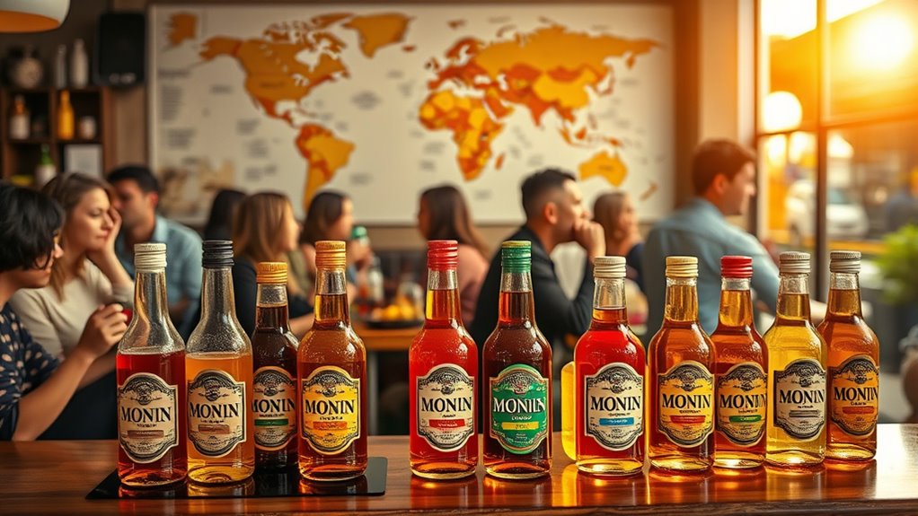 monin s global flavor distribution