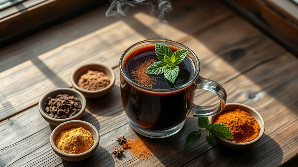 mushroom coffee boosts focus