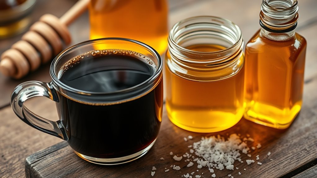 natural sweeteners enhance coffee